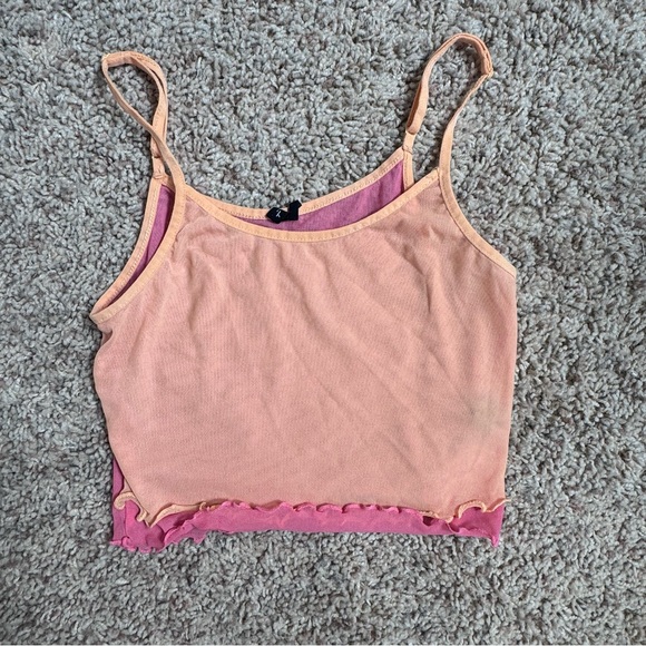 (8) XS top shirt bodysuit tank jacket SHEIN fp movement mudd PrettyLittleThing - Picture 3 of 9